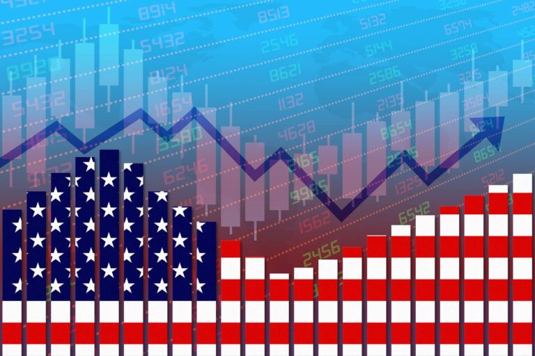 Stock market chart for U.S. economy 2025 analysis