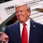 Stock market ticker for Trump tax cuts 2025 analysis