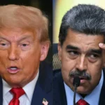 National Guard memorial with economic charts overlay